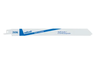 Obrázek produktu pro Wolfcraft 2 x šavlové pilové plátky hloubka řezu 1,5 – 4 mm 2696000