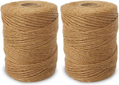 Produktbild von Dekorationsjute 2mm 3-lagig braun 2 Rollen