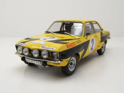 Obrázok produktu pre MCG MCG18344R – Opel Ascona A v mierke 1:18, Rally Acropolis, 1975, č. 2, W. Röhrl/C. Geistdörfer –