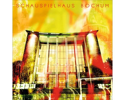 Produktbild von Glasbild Bochum Schauspielhaus 50x50 cm