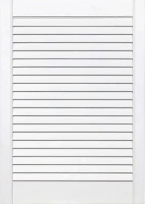 Produktbild von ben+camilla.com offene Lamellentür 69x49,4cm weiß PREMIUM LACKIERT Massivholz Kiefer