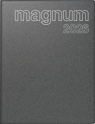 Produktbild von 2026 Rido Buchkalender magnum 183×240 mm grau