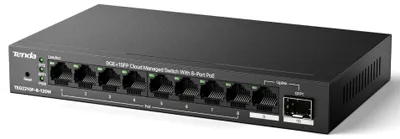Produktbild von Tenda Managed PoE Switch 8-Port Gigabit Netzwerk Switch mit RJ45-& SFP-Port