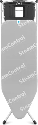 Image de planche à repasser C - aquabowl, support pliable pour centrale vapeur, cadre gris 25mm, Steam Control