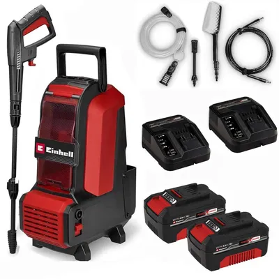 Produktbild von Einhell Akku-Hochdruckreiniger HYPRESSO 36/105 18V, 105 bar. 2 x Akku 4.0 Ah