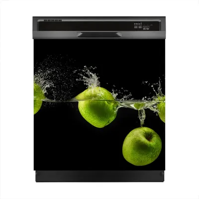 Produktbild von Aufkleber sticker 60x60 cm Dekorative folie Spülmaschine - Spritz Farbige Früchte
