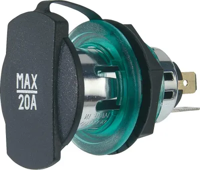 Produktbild von PROCAR Zigarettenanzünder-Einbausteckdose 68141000, 12...24 V, 20 A