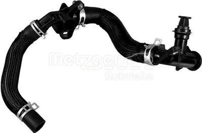 Produktbild von METZGER Kühlerschlauch Wasserschlauch für FORD Fiesta Mk6 Schrägheck (JA8, JR8) 2421684