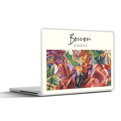 Obrázok produktu pre Nálepka na notebook - 17 palcov - Umenie - Futurizmus - Boccioni - Elasticità