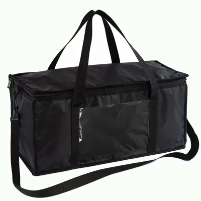 Productafbeelding van Koeltas opvouwbaar - 60 liter - 60 x 40 x 25 cm - Zwart