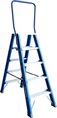 Produktbild von ASC Premium- Stufenstehleiter DT-5 2x5 Stufen mit 3,26m Arbeitshöhe