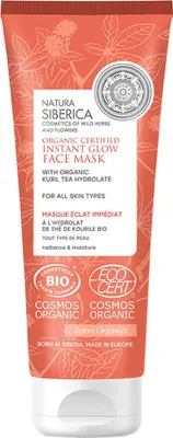 Image de Natura Siberica Masque Visage Eclat Instantané 75ml