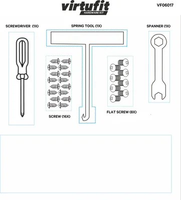 Zdjęcie produktu dla Zestawy sprzętowe: VF06017-274, VF06017-305, VF06017-366