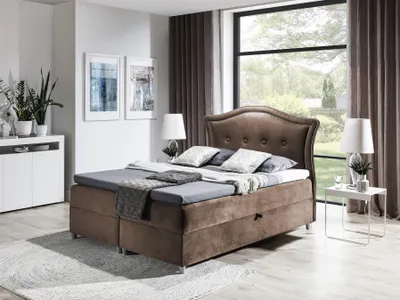 Produktbild von Boxspringbett Schlafzimmerbett BEDRAN 120x200cm in div. Farbvarianten