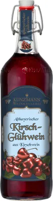 Produktbild von Kunzmann Weinkellerei Altbayrischer Kirsch Glühwein Flasche 1000ml