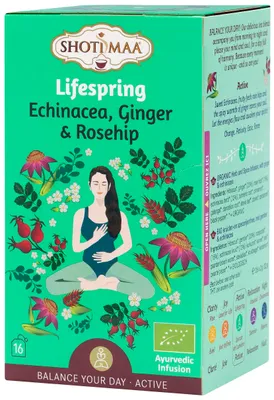 Immagine prodotto di Shoti Maa Lifespring Tisana Biologica - Confezione Da 32 G Da 6 Pz