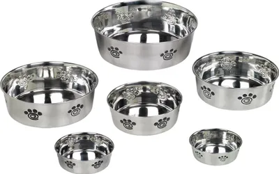 Produktbild von Nobby Heavy Spiral, Hund, Edelstahl, Edelstahl, Haustier-Fütterungsschale, Einfarbig, 20,5 cm