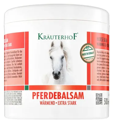 Zdjęcie produktu dla ASAM Kräuterhof Horse Balm Rozgrzewający żel ekstra mocny 500 ml