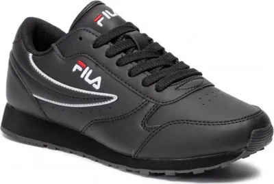 Produktbild von Fila ORBIT LOW Herren Sneaker Freizeitschuhe Turnschuhe 1010263 Schwarz, Schuhgröße:43 EU