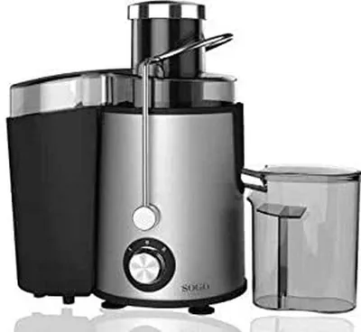 Obrázek produktu pro Sogo LIC-SS-5095, Odstředivý odšťavňovač, Černá, Nerezová ocel, 1,5 l, 0,5 l, 6,5 cm, Nerezová ocel
