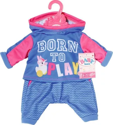 Produktbild von BABY born Jogginganzug, sort., 43 cm