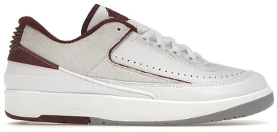 Image de Air Jordan 2 Retro Low - Baskets pour homme, blanc et rouge, DV9956-103, taille 40,5 (EU) / 7,5 (US)