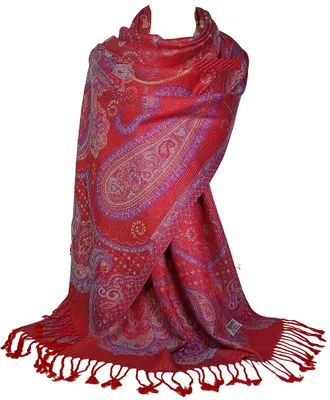 Produktbild von Elegante Pashmina Stola mit Blumenmuster