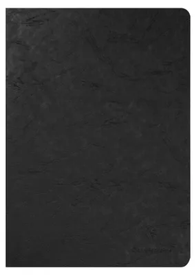Produktbild von Clairefontaine 5x Age Bag Notizbuch A4, 48 Blatt blanko Schwarz 733001C