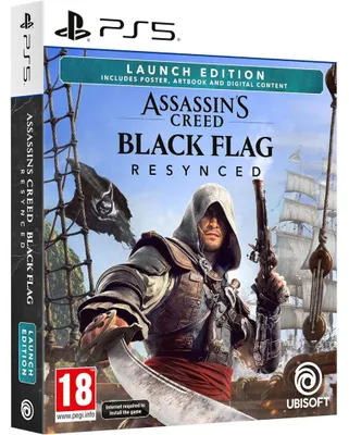 Zdjęcie produktu dla PS5 Assassins Creed Black Flag Resynced Launch Edition