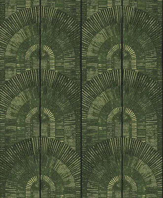 Zdjęcie produktu dla Khroma by Masureel Tapeta motyw graficzny zielonym - 630838 - 53 cm x 10.05 m