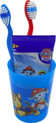 Obrázok produktu pre Detská sada na čistenie zubov, modrá - Paw Patrol/2