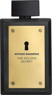 Produktbild von Antonio Banderas Eau de Toilette The Golden Secret für Herren, 200 ml, aromatisch-würzig, langanhaltend, mit Apfel, Minze, Zedernholz, Leder Noten