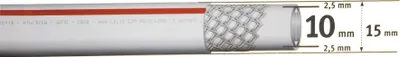 Produktbild von LILIE native Trinkwasserschlauch 10x15 mm Warmwasser / Meterware