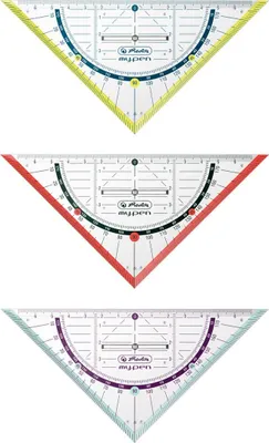 Obrázok produktu pre Herlitz Geometriedreieck my.pen 16cm m.Griff f.