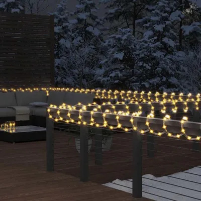 Immagine prodotto di Tubo luminoso 1200 LED bianco caldo 50 m PVC 88336
