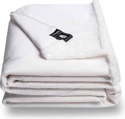 Image de Zoeppritz Basis Reborn Bliss white blanket 000 100% Polyester 140x190 203220