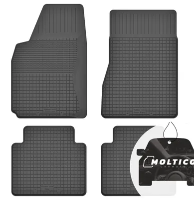 Produktbild von Gummi Fußmatten Set mit Rand Allwetter für Mercedes ML W163 1997-2005