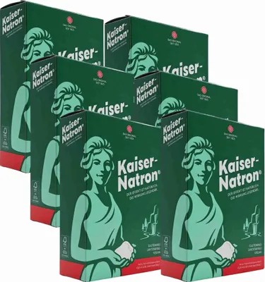 Produktbild von KAISER NATRON Btl. Pulver 6x 250g, Sparpaket - Hausmittel für Küche und Haus