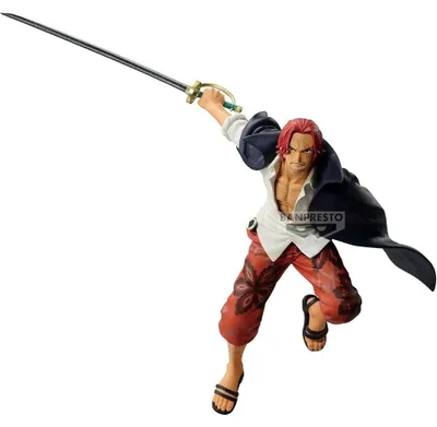 Immagine prodotto di Banpresto, Collezione Battle Record, One Piece, statuetta di Shanks, 17 cm