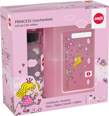 Produktbild von Emsa Princess Lunchbox mit Trinkflasche