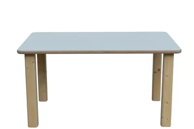Produktbild von Kindertisch - Rechteckig - Weiß - 58 cm x 90 cm