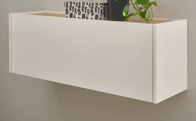 Produktbild von Hängeschrank Center in weiß und Wotan Eiche Büroschrank hängend für Homeoffice