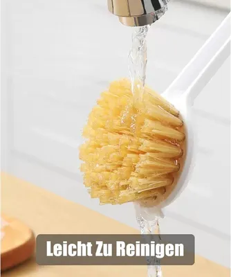 Nachhaltiges Geschirrspülbürsten-Set mit 2 robusten, Hauptbild