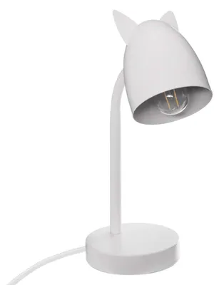 Produktbild von Atmosphera | Tischlampe, Schreibtischlampe, Tischleuchte, Tischlampe für Kinder - Weiß