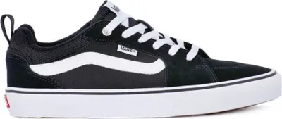 Produktbild von Vans Filmore Sneaker Herren Schwarz Gr. 43, Schnürung, gepolstertes Fußbett, Waffelsohle, Leder/Textil/Gummi, Flach, Streetwear