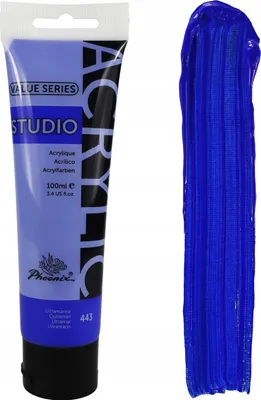 Produktbild von Acrylfarbe Künstlerisch Blau Ultramarin Phoenix 443 Ultramiarin100