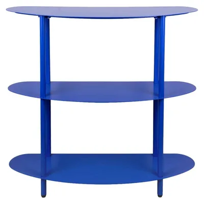 Produktbild von Leitmotiv - Konsolentisch Cool Retro - Kobaltblau - 90x28x82cm