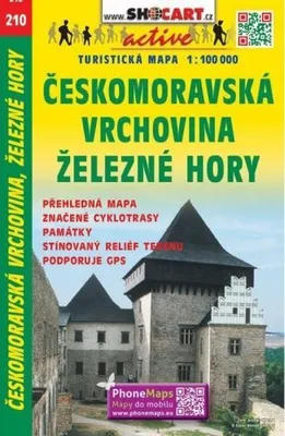 Zdjęcie produktu dla SC 210, Ceskomoravska vrch, skala 1:100