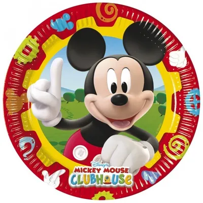 Produktbild von Micky Maus "Wunderhaus" | 10 Teller (ca. 23 cm)