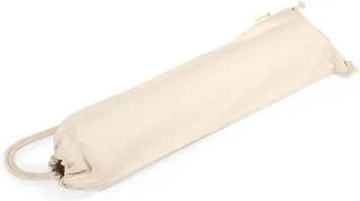 Productafbeelding van Yogamattas-tas van biologisch katoen met trekkoord, 78 cm lang, geschikt voor matten tot 75 cm breed